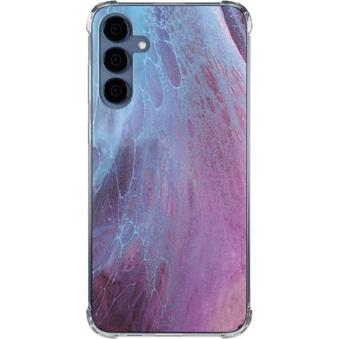 Space Marble Galaxy A35 5G Clear Case